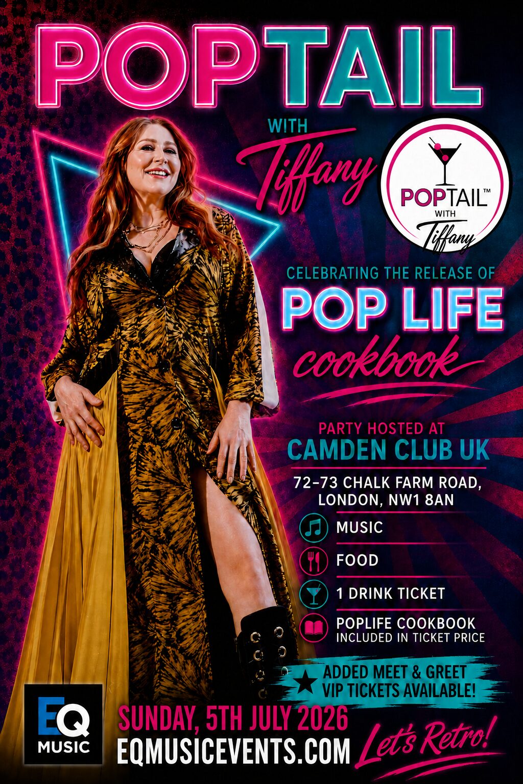 Poptail With Tiffany, Camden Club London 